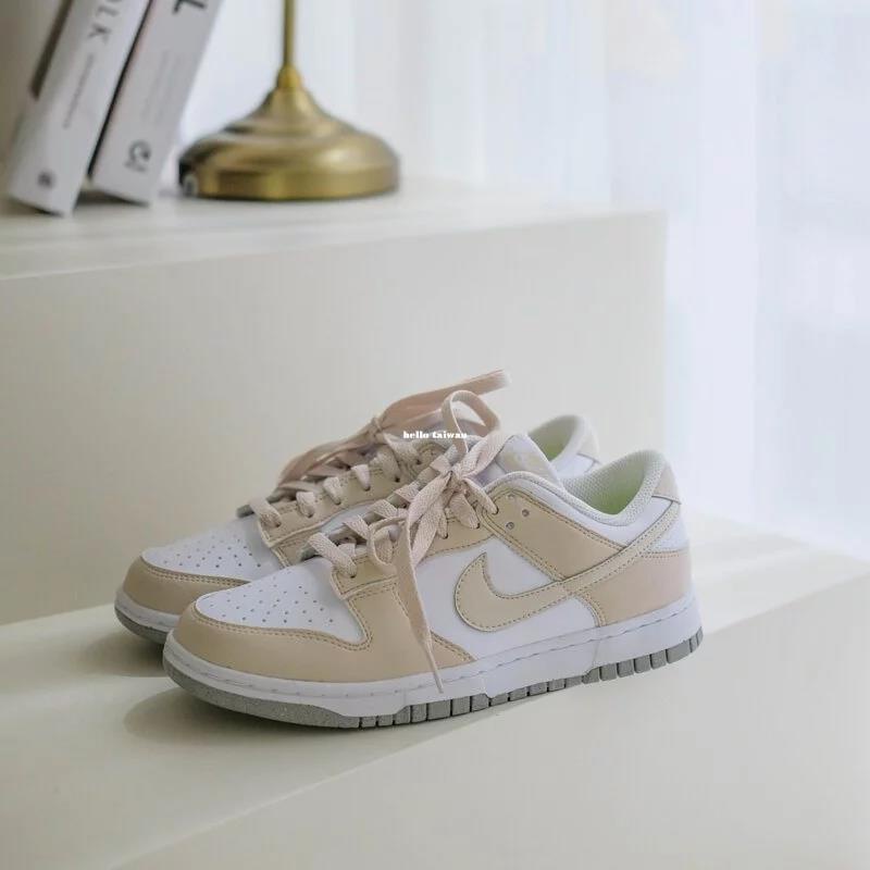 Nike Dunk Low Cream 奶茶 女鞋 環保材質 休閑滑板鞋DN1431-100