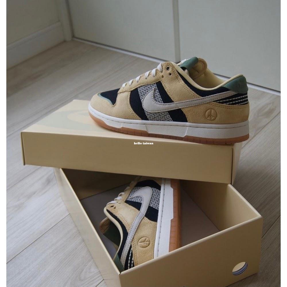 Nike Dunk Low Rooted in Peace庭師 刺子繡 園丁 滑板鞋 DJ4671-294