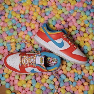 Nike Dunk Low Fruity Pebbles LBJ 白紅藍 水果麥片 滑板鞋 DH8009-600