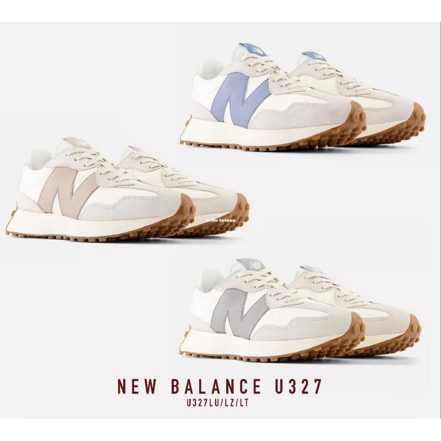 New Balance 327 休閑 麂皮 淺灰 U327LT 水藍 U327LU 奶茶 U327LZ