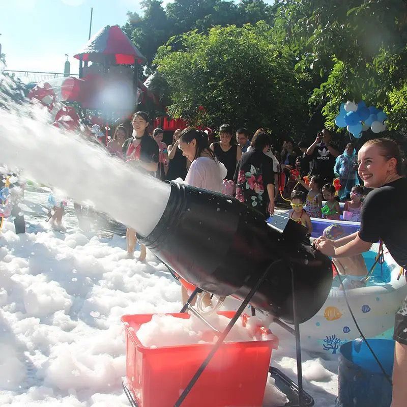 舞臺戶外大型3000w水上樂園泡泡機游樂場所派對噴射式搖頭泡沫機