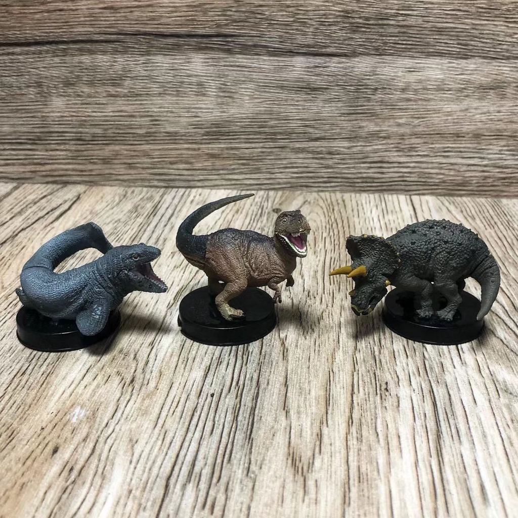 正版散貨侏羅紀世紀仿真動物恐龍三角龍翼龍霸王龍水怪玩具擺件