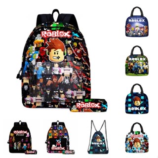 新品⭐S⭐兒童ROBLOX午餐包 小學生飯盒袋 diy冰袋 動漫便當包 ROBLOX書包 筆袋812