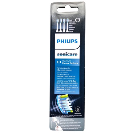 飛利浦 Philips Sonicare HX9044/17 C3 電動牙刷替換刷頭 (白色, 4入)(平行進口)