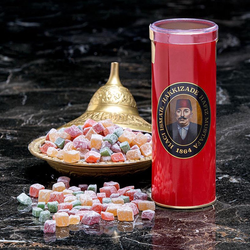 Hafiz mustafa 1864土耳其軟糖混合水果味兒童零食糖果特產伴手禮