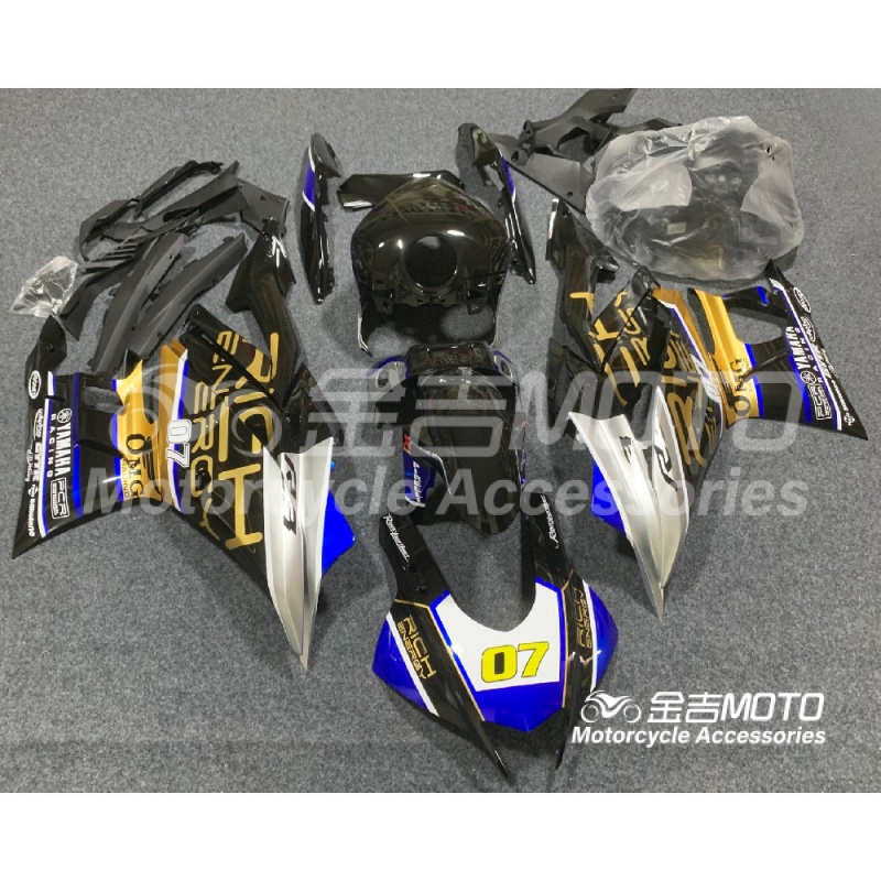 【金吉MOTO】YAMAHA YZF R3 R25車殼19-23年副廠殼 客製化彩繪 賽車塗裝 變色龍 另有YZF R7