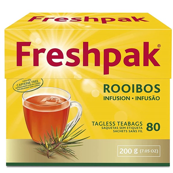 Freshpak Rooibos InfusionTea - Available in 200g(80 Teabags)