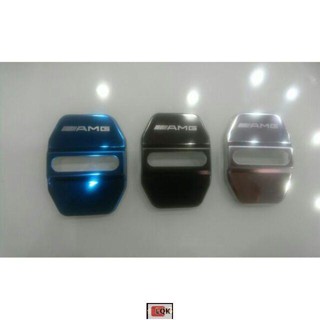 Lqk適用於AMG 金屬門扣蓋 benz cla cls gla gle w204 w205 c250 W212 賓士