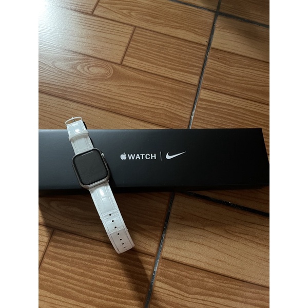 Applewatch/series7/41mm/二手/星光色鋁金屬/Nike錶帶