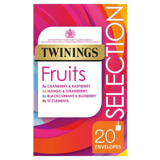 英國 Twinings/川寧多口味水果精選混合茶組合20茶包40g下午茶