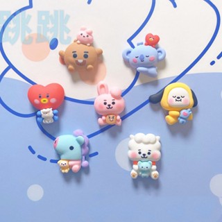 【洞洞鞋釦.】bt21 鞋釦 防彈少年團 bts套裝 手工diy 奶油膠飾品 可愛ins風 卡通裝飾 少女心配件 贈鞋釦