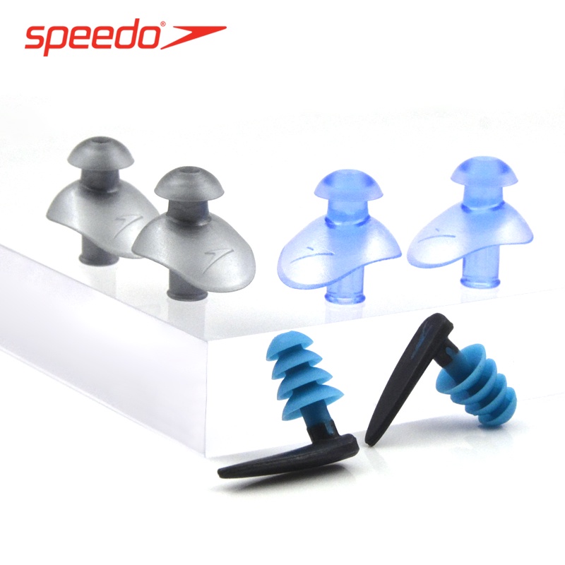 Speedo/速比濤防滑游泳硅膠柔軟防水男女通用盒裝耳塞裝備