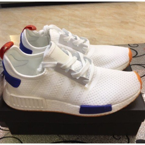 Adidas Nmd_R1 白 橘紅 藍 鋼彈 Bb9498 男女鞋 慢跑鞋 休閒 運動