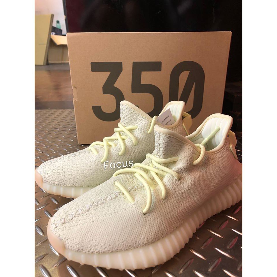 Adidas Yeezy Boost 350 V2 Butter 奶油黃 針織 F36980 男女款