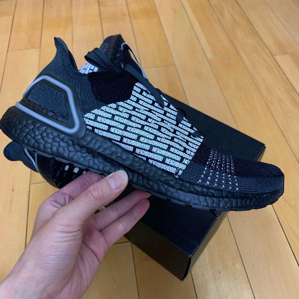 Neighborhood Adidas 聯名 UltraBoost19 NBHD 運動慢跑鞋 男 FU7312