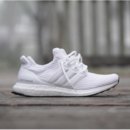 ADIDAS ULTRA BOOST 4.0 全白 白 馬牌底 BOOST底 編織 男女鞋 CG7082