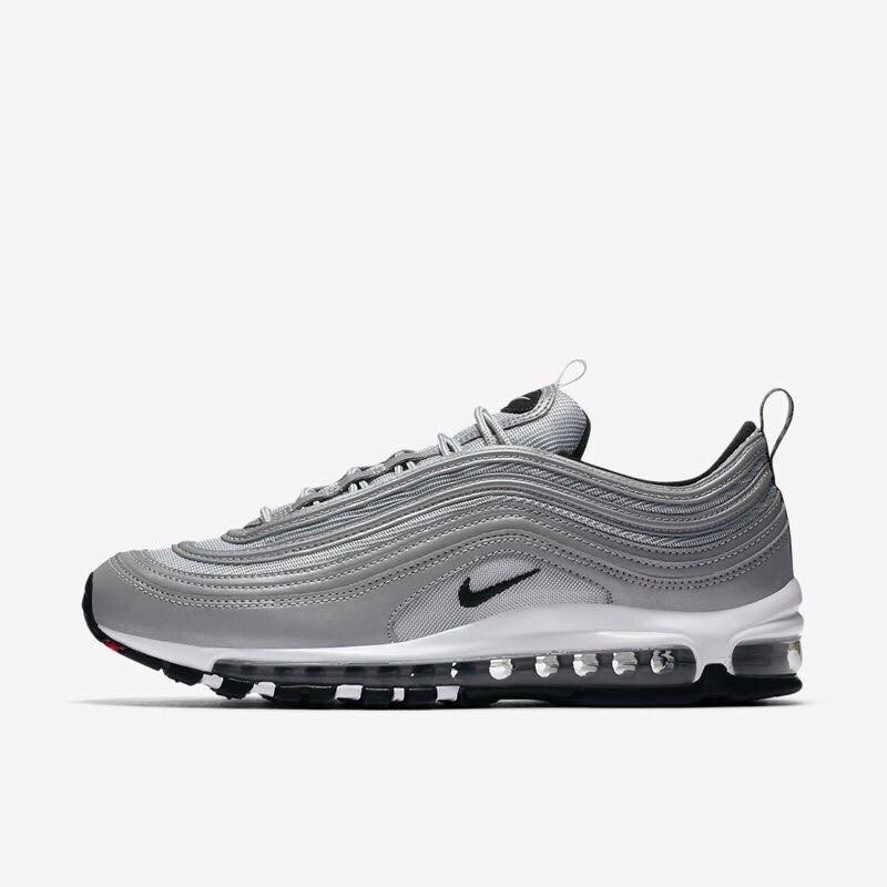 Nike Air Max 97 Reflect Silver 銀彈 黑勾 氣墊 3M反光 312834 007 男款