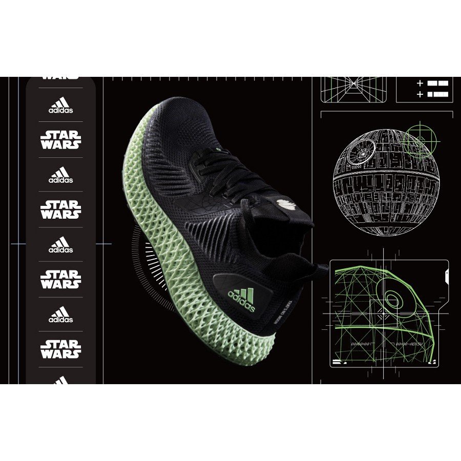 adidas Alphaedge 4D Star Wars 星際大戰聯名款 休閒鞋 FV4685