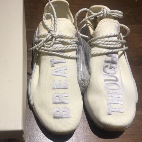 Pharrell X Adidas Nmd Hu Prd 菲董 米白 Eg7737 慢跑鞋休閒鞋