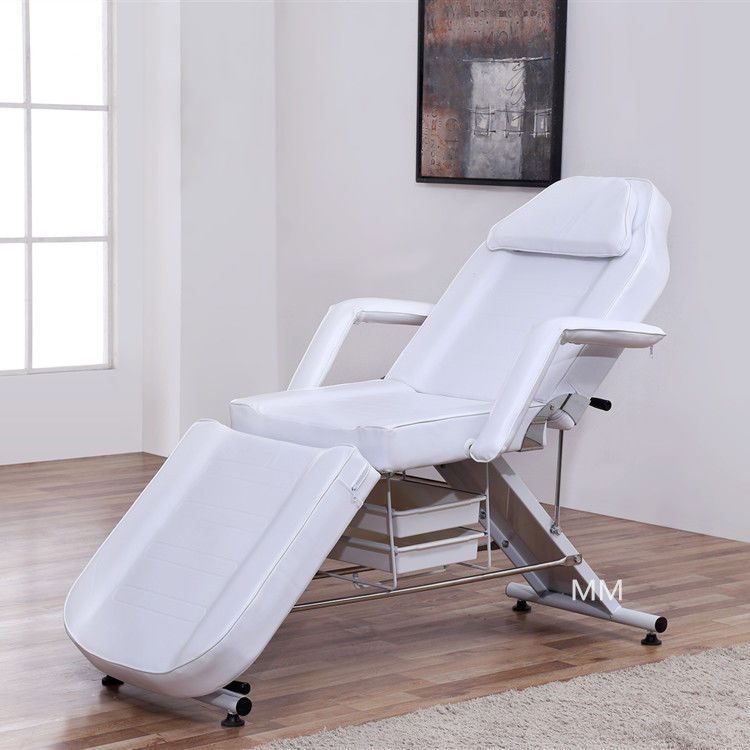 電動美容床 理療床 按摩床 美容院使用美容床椅兩用可調節微整註射紋繡刺青多功美膚紋身床