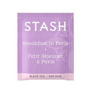 Stash Tea 巴黎芳香薰衣草佛手柑紅茶早餐茶袋泡含咖啡因18包