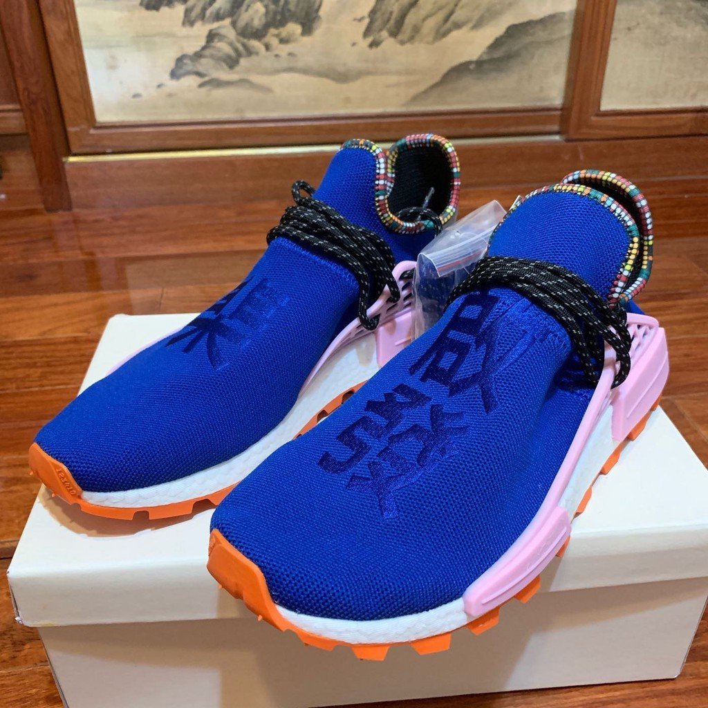 ADIDAS PW SOLAR HU NMD 深藍 休閒慢跑鞋 男菲董 EE7579 日本購入