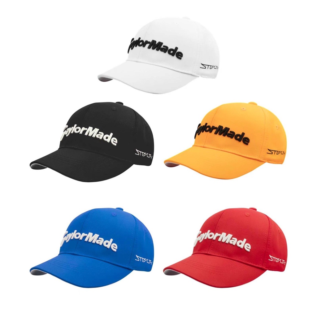 【Taylormade】高爾夫球帽男女款戶外運動鴨舌帽防紫外線薄款有頂帽透氣可調整 MZ29高爾夫帽子