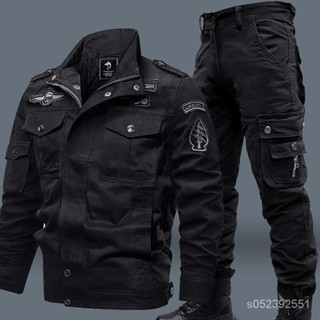 臺灣熱銷~特種兵夾剋套裝男裝戰術外套軍裝工作服軍人衣服秋鼕季工裝一套