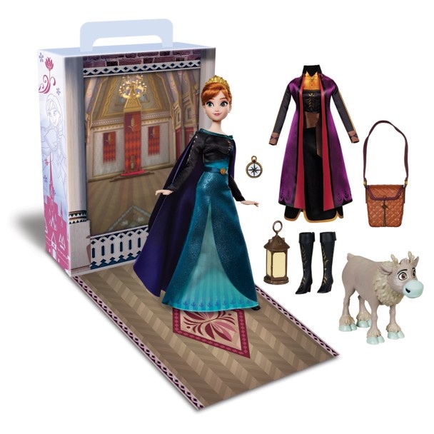 預購 Frozen Anna 冰雪奇緣 安娜公主 娃娃 公仔 盒裝玩具 扮家家酒 禮盒 可變裝娃娃 美國迪士尼