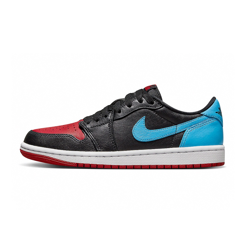 Nike Air Jordan 1 Retro Low OG 女 黑紅藍 反轉 喬丹 休閒鞋 CZ0775-046