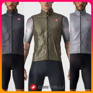 騎樂●公司貨●Castelli Aria Vest 防風背心/超輕量口袋型/自行車風衣背心/蠍子