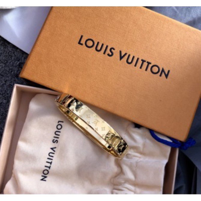 Shop Louis Vuitton Nanogram cuff (M00253, M00252, M00249) by BabyYuu