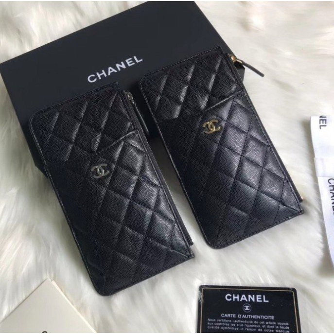 二手 Chanel AP0225 小牛皮 手機包 零錢包 卡包