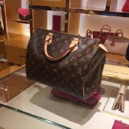 二手 LV Speedy Bandoulière LV Speedy 30 附背帶 枕頭包 手提包 M41112