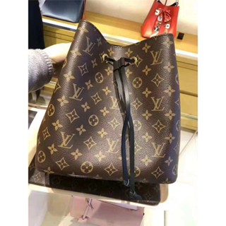 二手 LOUIS VUITTON LV (路易威登)N40214 咖啡色水桶包 單肩包 肩揹包 斜挎包側揹包