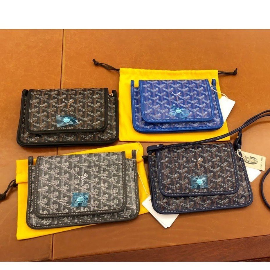 二手 戈雅 Goyard plumet 細帶小肩包 斜背包 手拿包 clutch WOC