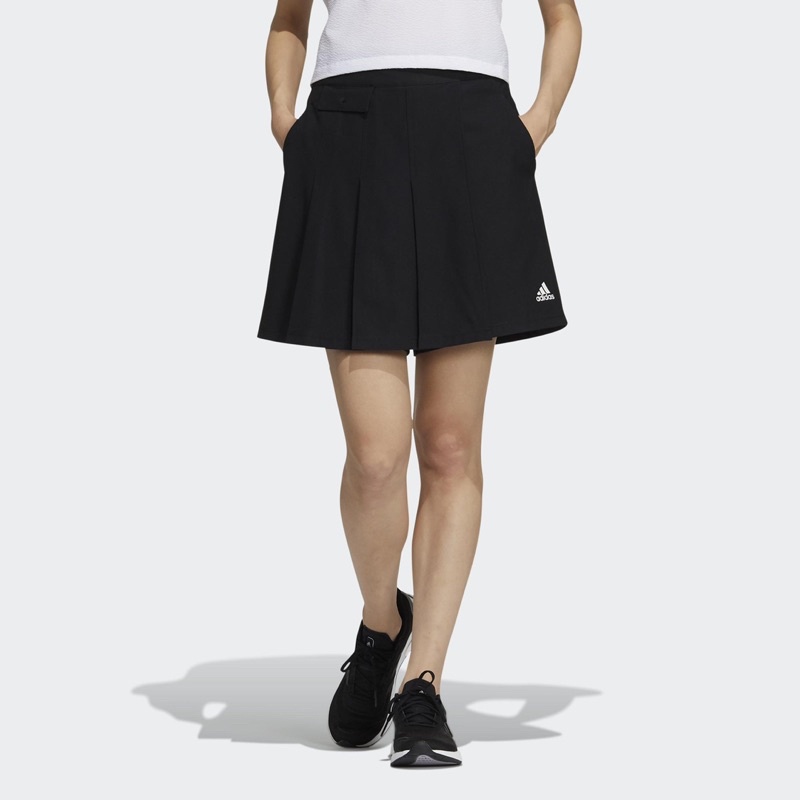 Adidas TECH 女2XS 褲裙(可調整腰帶）