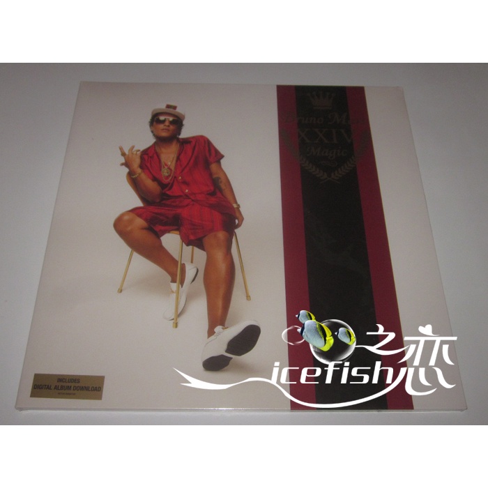 ㊣♡♥Bruno Mars 24K Magic (Vinyl) LP 黑膠 音樂@歌曲@專輯@唱片