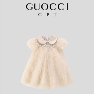 MOMOKO兒童洋裝女童連身裙小寶寶生日禮服蛋糕裙網紗裙女童夏裝公主裙高階過膝蓬蓬紗連衣裙