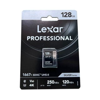 雷克沙 Lexar 128GB Professional 1667x UHS-II SDXC 記憶卡(平行進口)