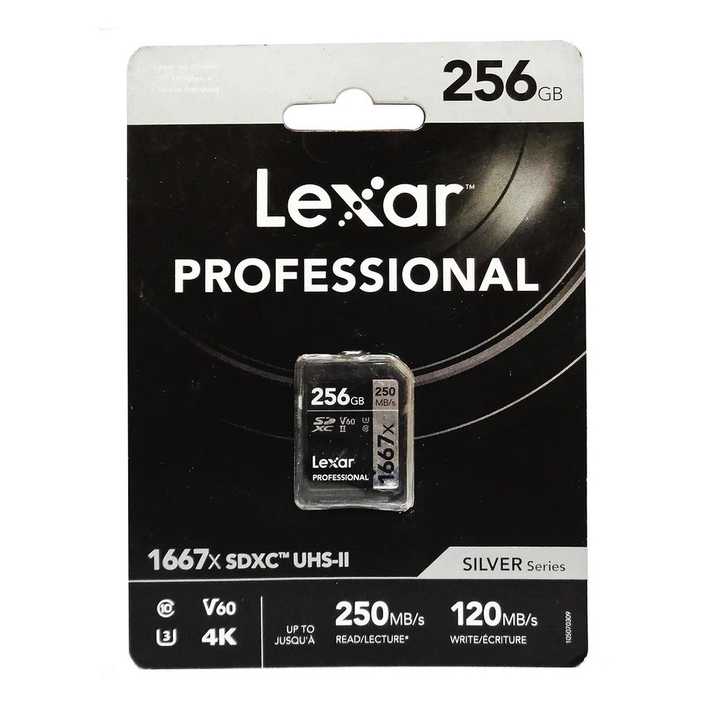 雷克沙 Lexar 256GB Professional 1667x UHS-II SDXC 記憶卡(平行進口)