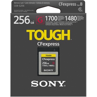 Sony CEB-G 256GB TOUGH CFexpress Type B 記憶卡 1700MB/s(平行進口)