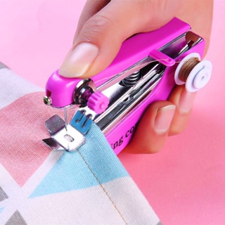💖便攜式小型迷你手動縫紉機家用多功能簡易手工袖珍手持微型裁縫機