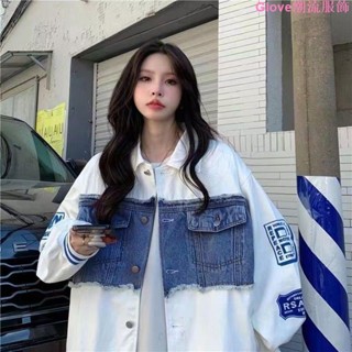 高質春秋季港風棒球服女美式復古夾克寬松休閑情侶外套百搭ins潮 韓版 寬鬆 大尺碼 外套女 春秋薄款 百搭 長袖上衣