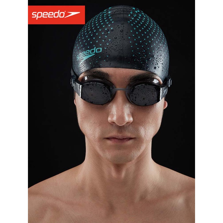 Speedo/速比濤泳鏡 男女近視高清防水防霧大框可左右不同游泳眼鏡