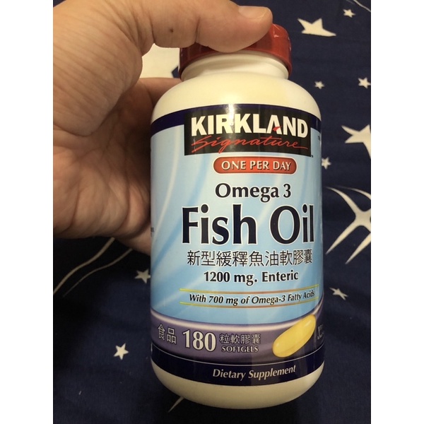 KIRKLAND Fish Oil 新型緩釋魚油膠囊 好市多