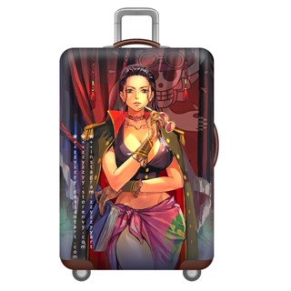 【蘭創優選】行李箱保護套拉桿箱套旅行防塵彈力罩袋18/20寸加厚耐磨海賊王行李箱保護套