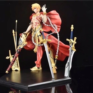【伊人優選】Fate FGO 吉爾伽美什 GK 金閃閃 盒裝 手辦 動漫 模型