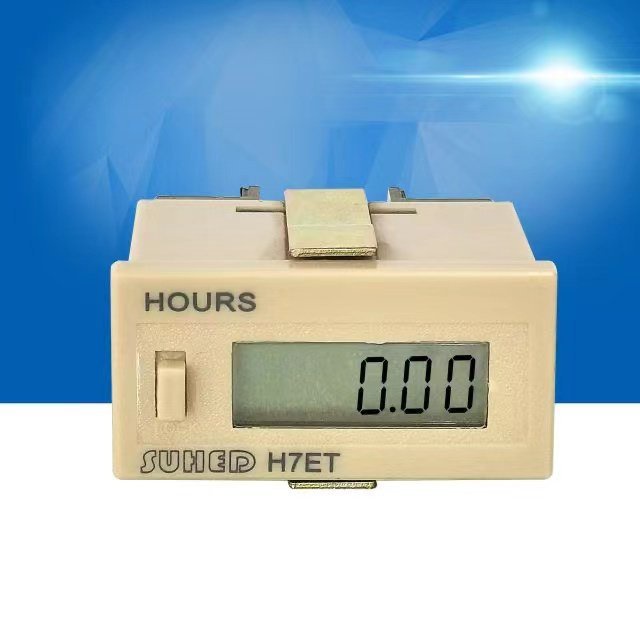 【熱銷出貨】設備工作計時器計數器H7EC工業機器運行時間記錄電子纍時器H7ET D5NR YPVI