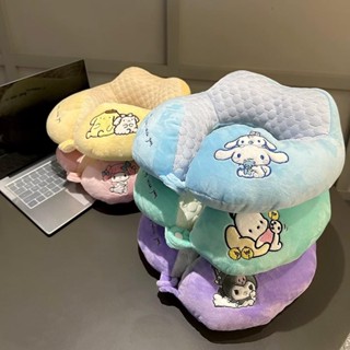 U型枕 頭枕 頸枕💕 卡通庫洛米頸枕U型枕ins輕便飛機高鐵旅行護頸枕學生上班族午睡枕 旅行枕 枕頭 護頸枕